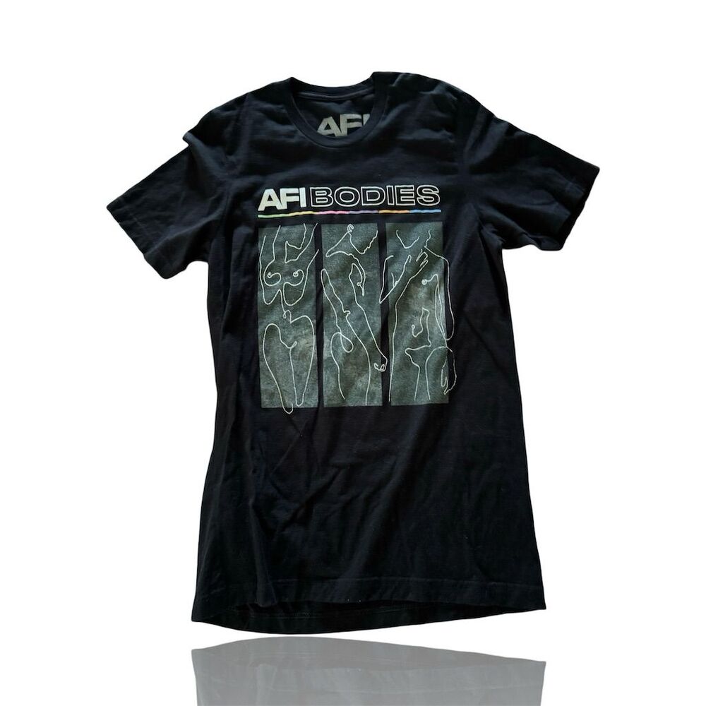 AFI Bodies Tour 2022 Unisex Black Concert T-Shirt Size M
